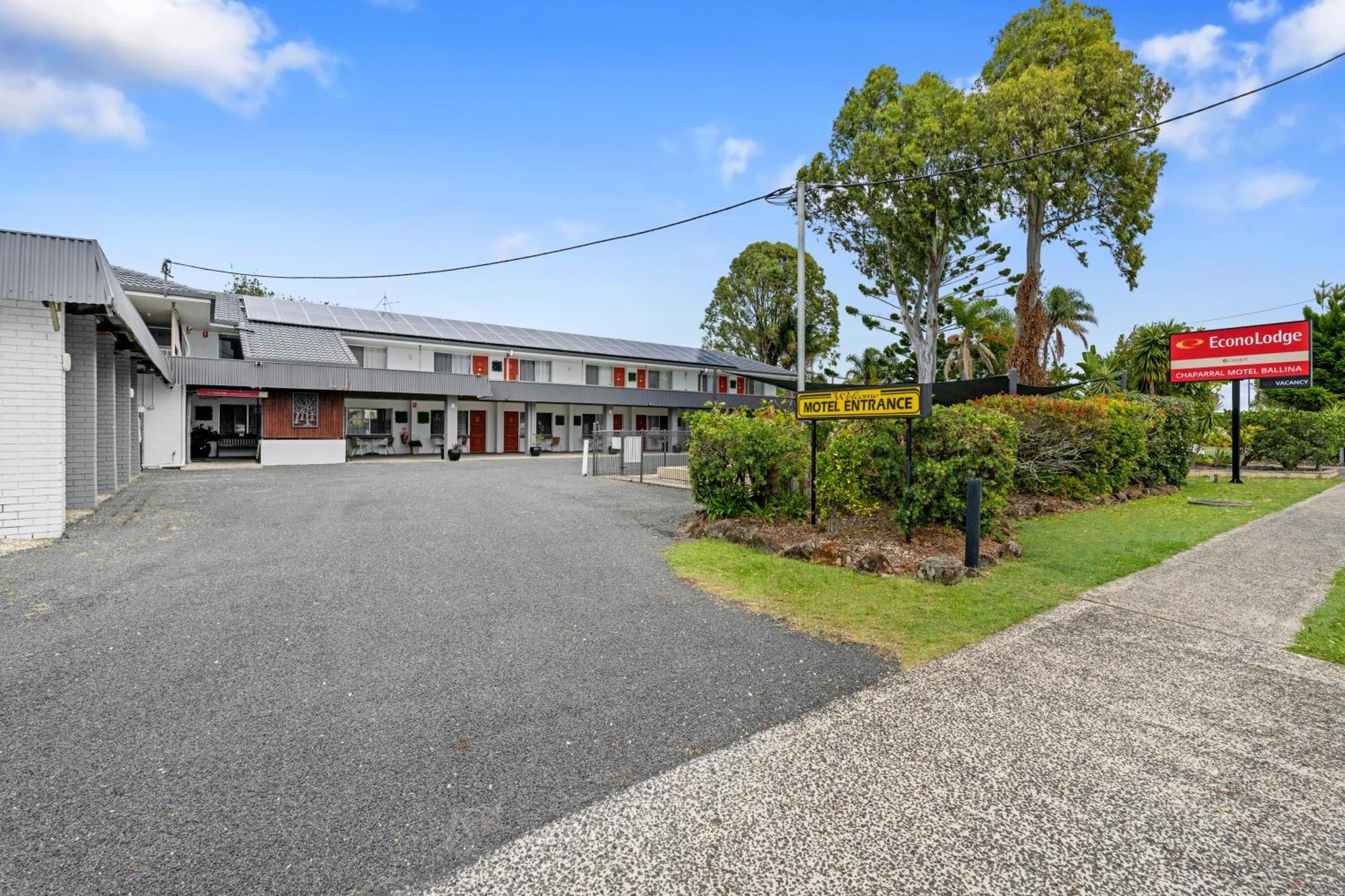 Econo Lodge Chaparral Motel Ballina Extérieur photo